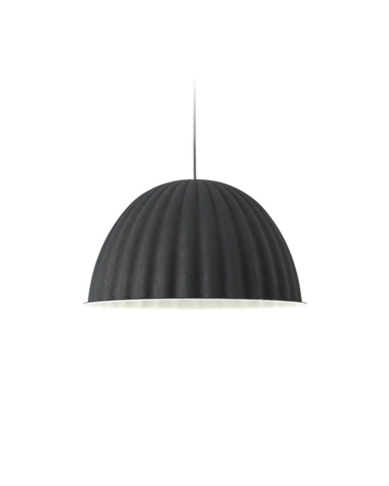 Under the bell - Black pendant lamp ø55cm
